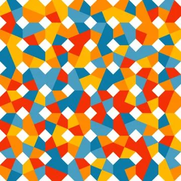 Colorful trianglulation pattern Stock Illustration