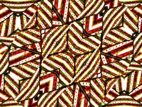 Colorful Tribal Geometric Pattern 스톡 일러스트