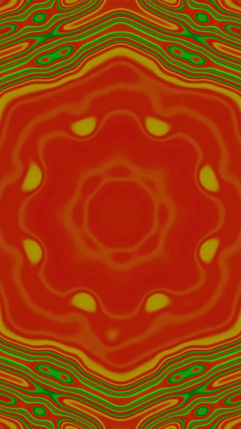 Colorful tunnel abstract video loop with smooth transitions and seamless an.. 库存影片 321267050