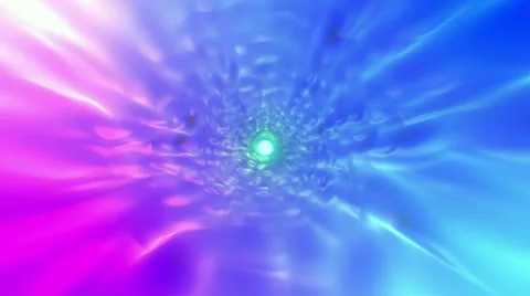 Colorful Tunnel Stock Footage 20536084