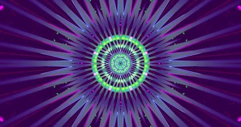 Colorful tunnel light effects create a mesmerizing visual experience with v.. Stock Footage 317063692