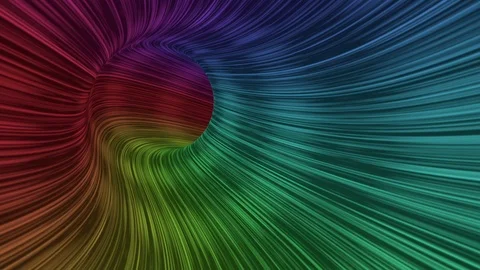 Colorful Tunnel Loop 動画素材 106351487