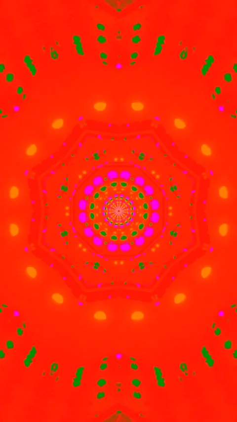 Colorful tunnel video loop create a stunning visual experience with seamles.. Stock Footage 321573738