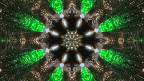 Colorful tunnel video loop creates a mesmerizing experience with seamless t.. Stock Footage 320048358