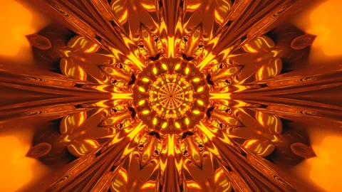 Colorful tunnel video loop creates vibrant 3D effect with seamless animatio.. Stock Footage 320054263