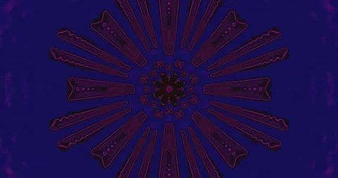 Colorful tunnel video loop creates a mesmerizing and seamless visual experi.. Stock Footage 320059539