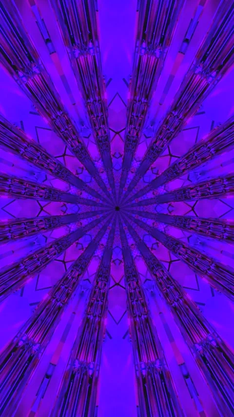 Colorful tunnel video loop creates mesmerizing visual experience with seaml.. 库存影片 320356495