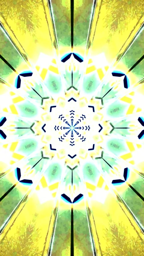 Colorful tunnel video loop creates a mesmerizing visual experience with sea.. Stock Footage 320357989
