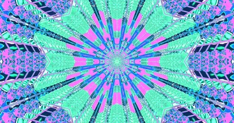Colorful tunnel video loop creates an immersive visual experience with dyna.. Stock Footage 320385189
