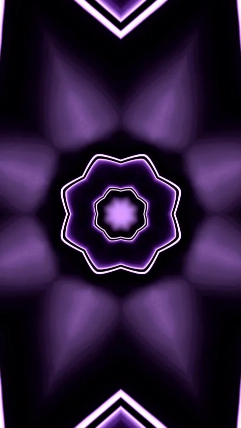 Colorful tunnel video loop creates a mesmerizing screensaver effect with se.. Stock Footage 321264201