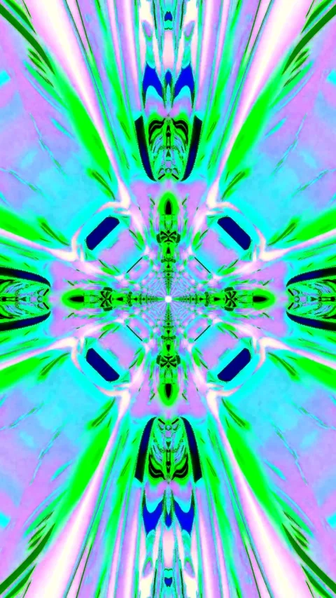 Colorful tunnel video loop creates a mesmerizing visual experience for scre.. Stock Footage 321270841