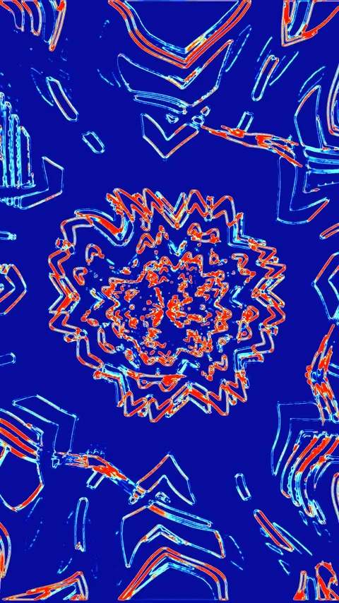 Colorful tunnel video loop creates an immersive experience with seamless tr.. Stock Footage 321271087