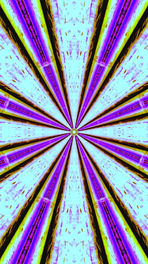 Colorful tunnel video loop creates an immersive visual experience with seam.. Stock-Footage 321563254