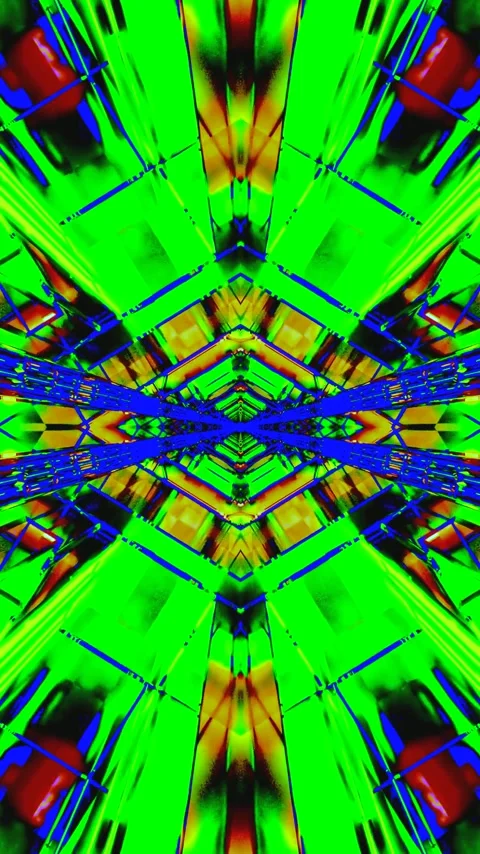 Colorful tunnel video loop creates seamless visual experience with dynamic .. Stock Footage 321563645