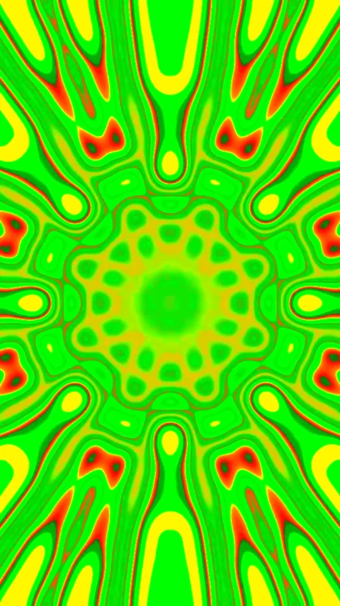 Colorful tunnel video loop creates a seamless visual experience for screens.. Stock Footage 321566986