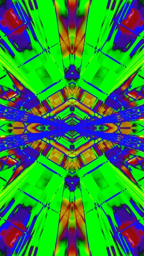 Colorful tunnel video loop creates an immersive visual experience with vibr.. 스톡 동영상 321567676