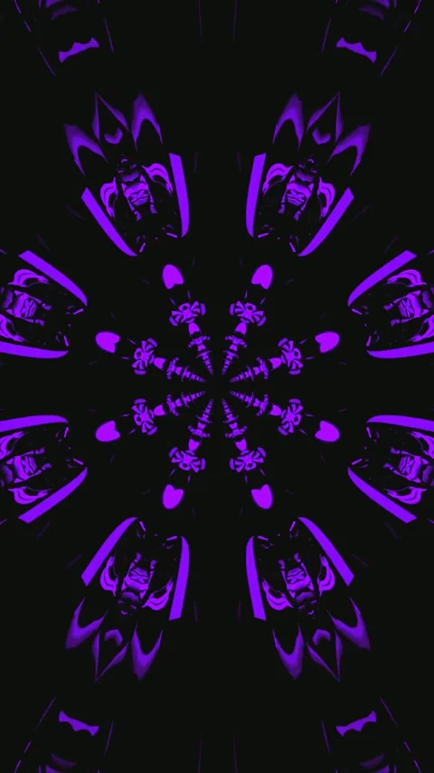 Colorful tunnel video loop creates a dynamic and mesmerizing visual experie.. Stockbeeldmateriaal 321567873