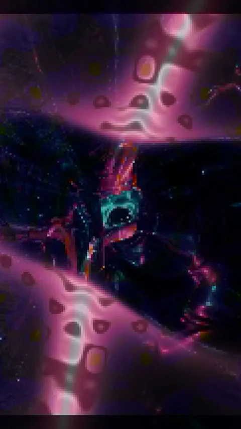 Colorful tunnel video loop creates a mesmerizing visual experience for scre.. Stock Footage 321570174
