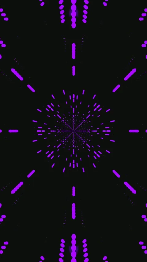 Colorful tunnel video loop creates endless motion for a captivating screens.. Stock Footage 321570681