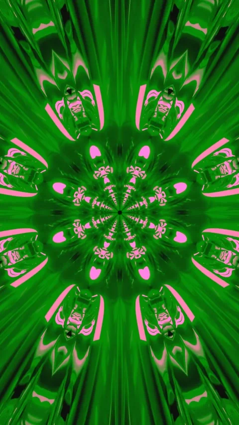 Colorful tunnel video loop creates a mesmerizing visual experience for scre.. Stock Footage 321571959