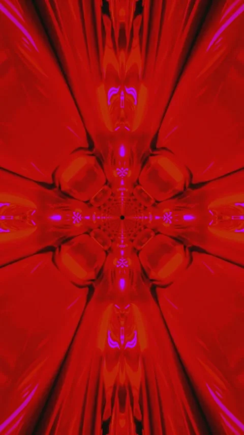 Colorful tunnel video loop creates a mesmerizing screensaver experience for.. Vidéo 321575239