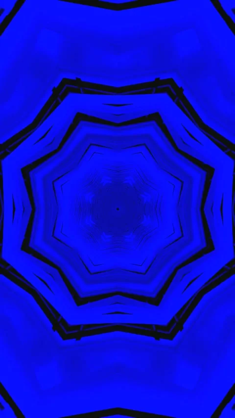Colorful tunnel video loop creates dynamic visual experience for screensave.. Stock Footage 321575681