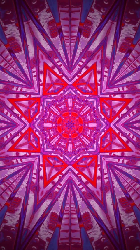 Colorful tunnel video loop creating a vibrant and dynamic visual experience.. Stock Footage 321262029