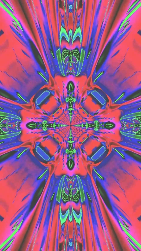 Colorful tunnel video loop creating a vibrant visual experience for screens.. 库存影片 321268733