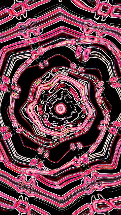 Colorful tunnel video loop creating a dynamic and immersive visual experien.. Stock Footage 321270265