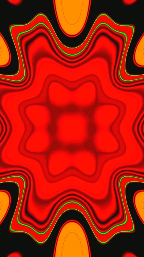 Colorful tunnel video loop creating a mesmerizing visual experience for scr.. Stock Footage 321572657