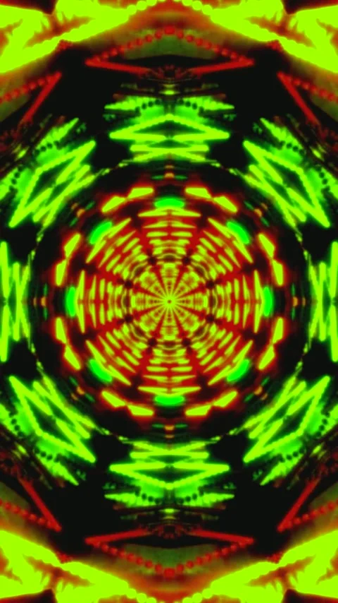 Colorful tunnel video loop creating a seamless visual experience with vibra.. Stock Footage 321572951