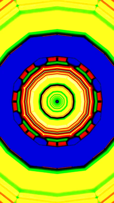 Colorful tunnel video loop for mesmerizing backgrounds and screensavers tha.. Stock Footage 321267367