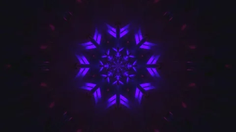 Colorful tunnel video loop with seamless motion effects creating a mesmeriz.. Stock Footage 320055592