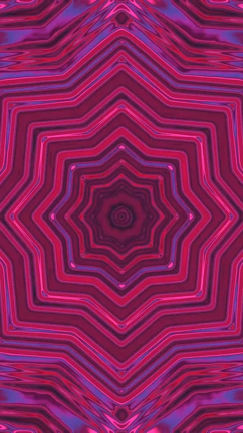 Colorful tunnel video loop with seamless motion and vibrant patterns for im.. Stock Footage 320355013