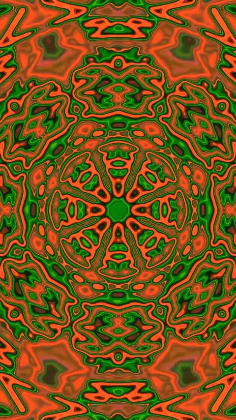 Colorful tunnel video loop with seamless transitions and vivid patterns for.. Stock Footage 321564188