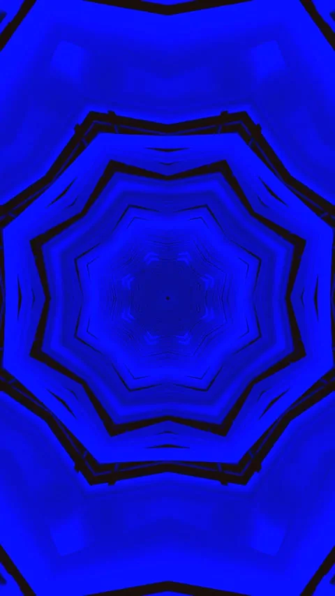 Colorful tunnel video loop seamless animation for calming screensaver Stock Footage 321570622