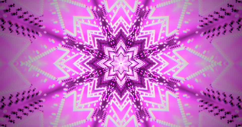 Colorful tunnel video loop showing dynamic patterns and vibrant v Stock Footage 317961630