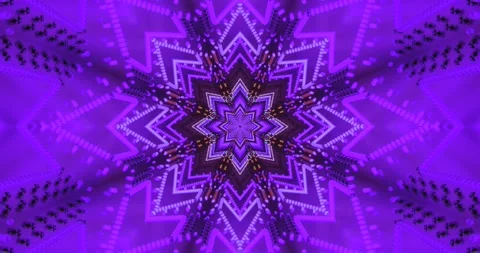 Colorful tunnel video vj loop screensaver creating a mesmerizing Stock Footage 317961635