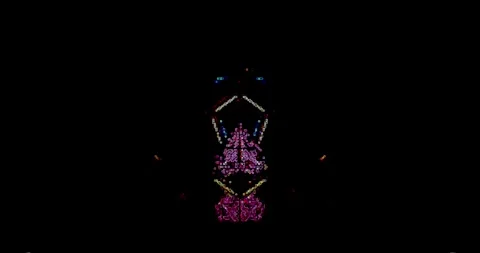 Colorful tunnel video vj loop screensaver creates a seamless and immersive .. Stock Footage 318616233