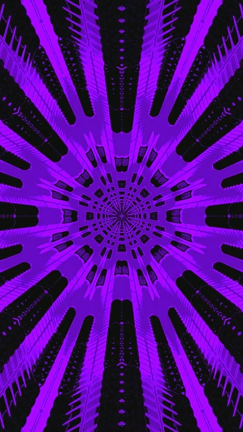 Colorful tunnel video vj loop creating a dynamic digital experience for scr.. Stock Footage 321571627