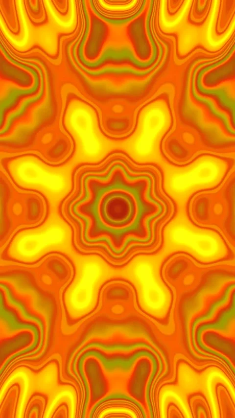 Colorful tunnel visual loop with vibrant patterns for endless display and r.. Stock Footage 321269870