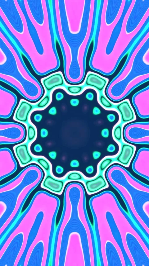 Colorful tunnel visual loops create engaging motion backgrounds for screens.. Stock Footage 322768750