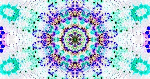 Colorful tunnel vj loop seamless screensaver creates a mesmerizing visual e.. Stock Footage 318935922