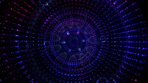 Colorful Tuturistic Pulse Stock Footage 83433506