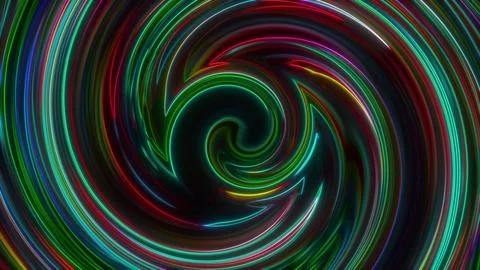 Colorful twirl Stock Illustration