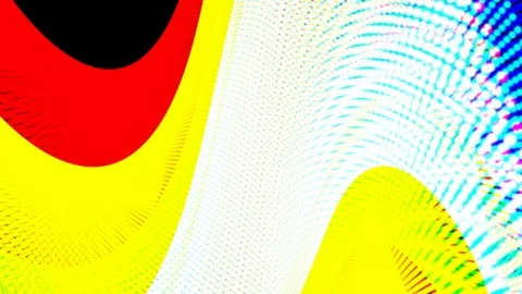 Colorful twisted motion Stock Footage 95661781