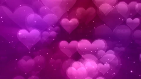 Colorful Valentine's background Stock Footage 100643652