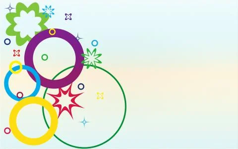 Colorful vector background Stock Illustration