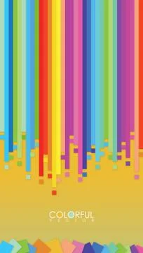 Colorful Vector Background Stock Illustration
