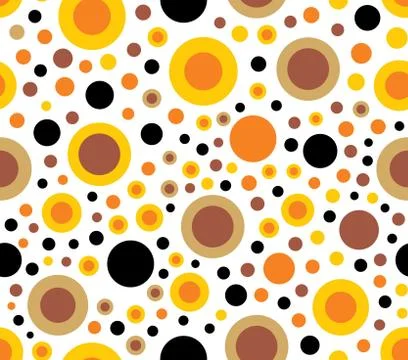 Colorful vector dots pattern background design Illustrazione stock